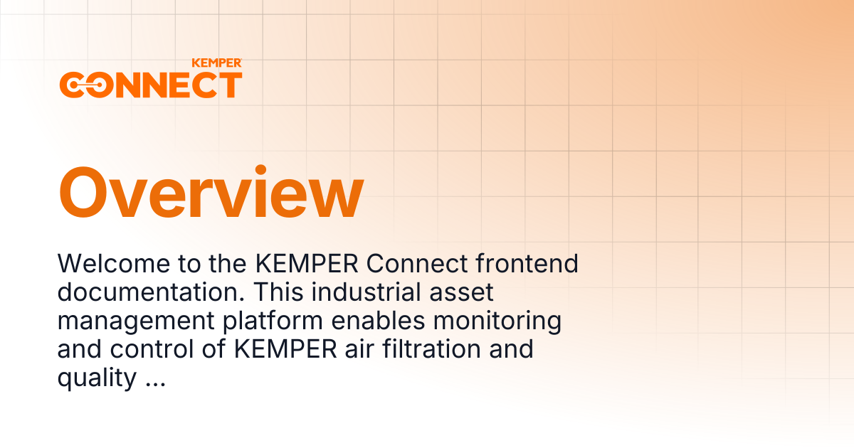 Overview | KEMPER Connect Docs